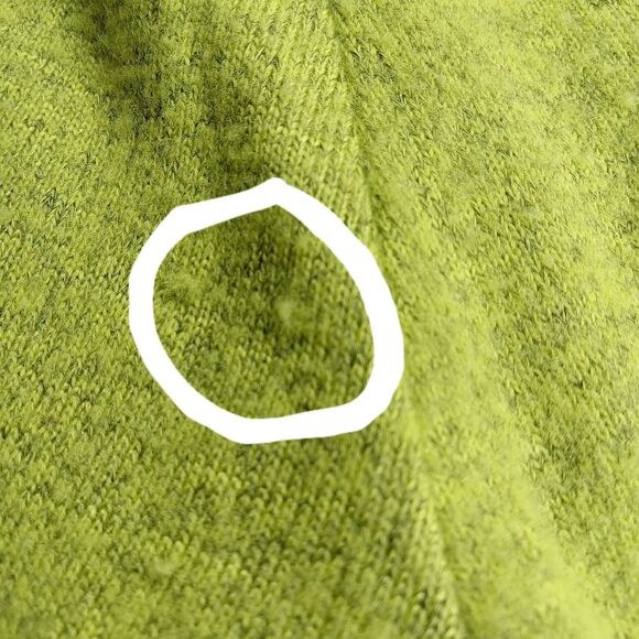 DG2 by Diane Gilman Raglan Sleeve Brushed Sweater Knit Peplum Top, Large - Picture 9 of 9